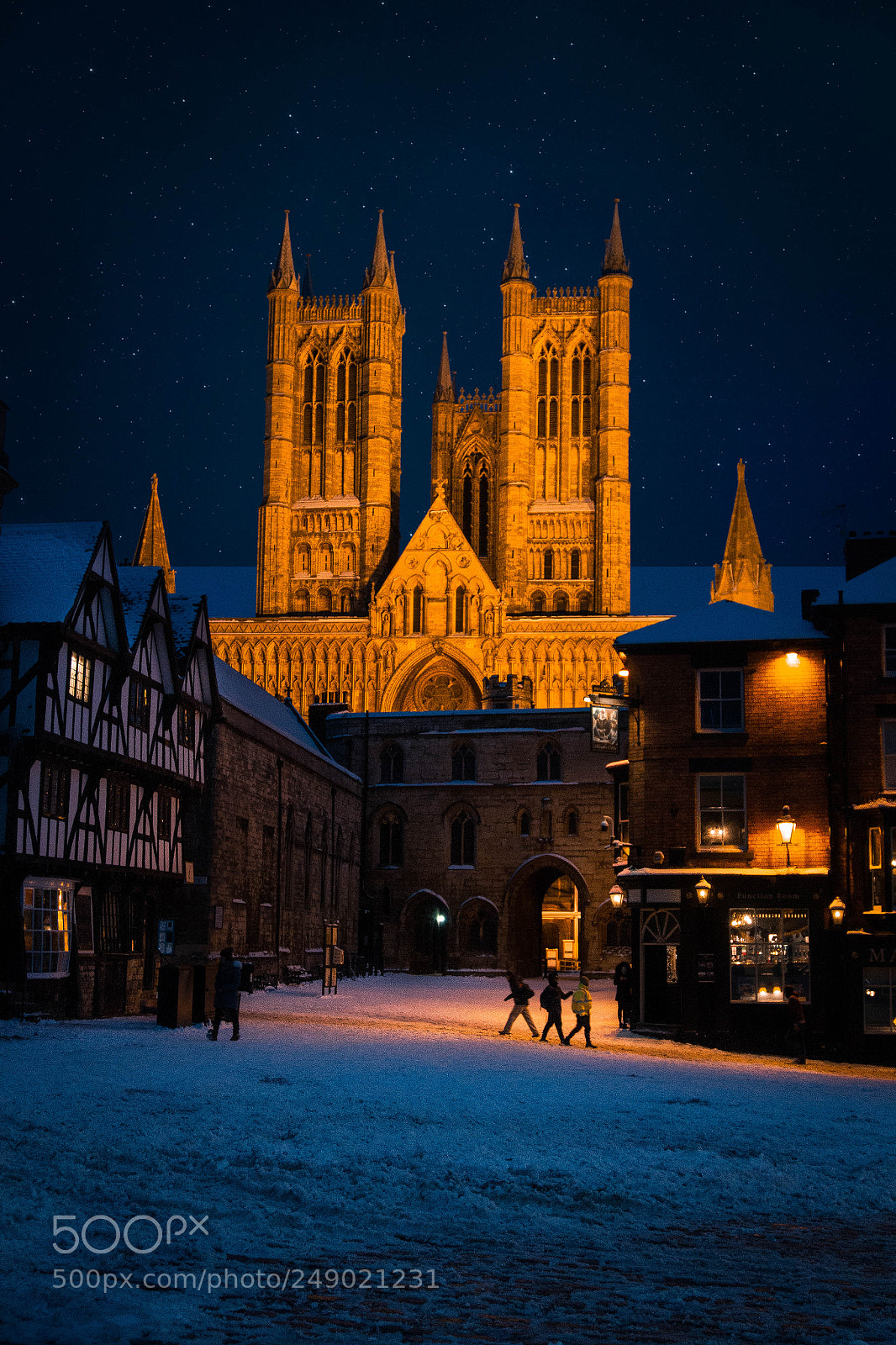 Canon EOS 7D sample photo. Cathedral in snow photography