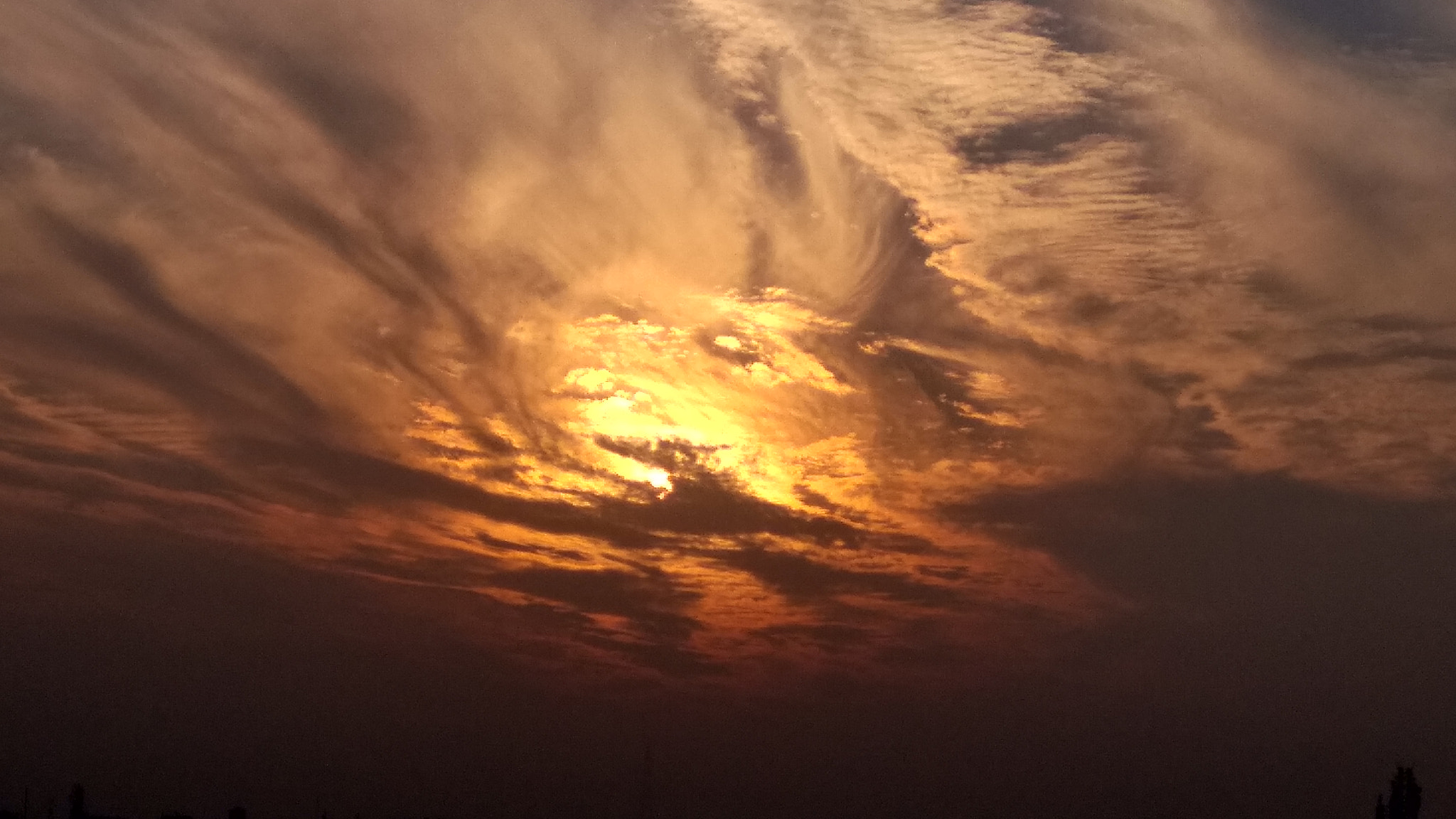 Xiaomi MI MAX sample photo. Sun set hdr photography