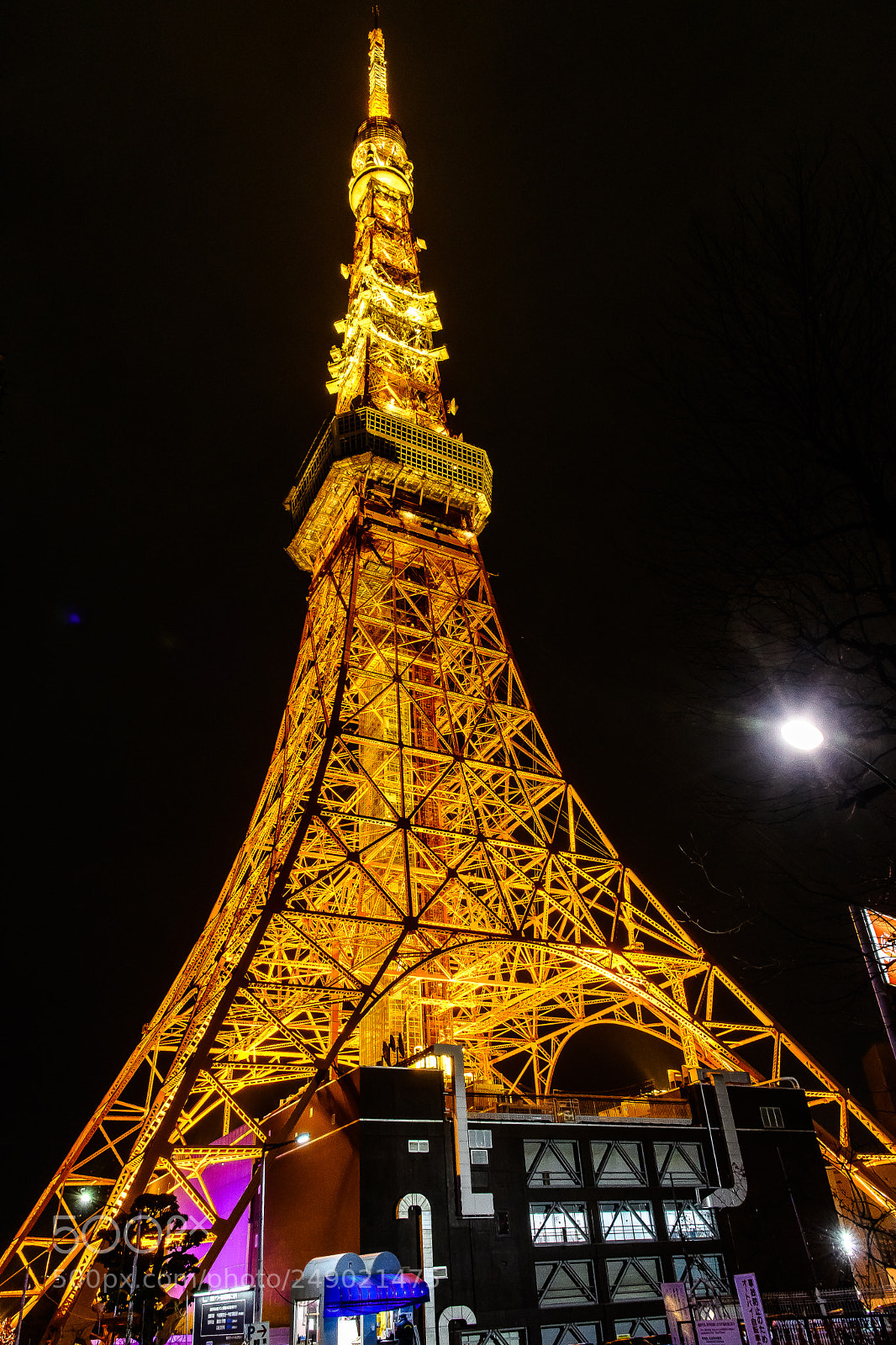 Nikon D500 sample photo. Tokyo tower photography