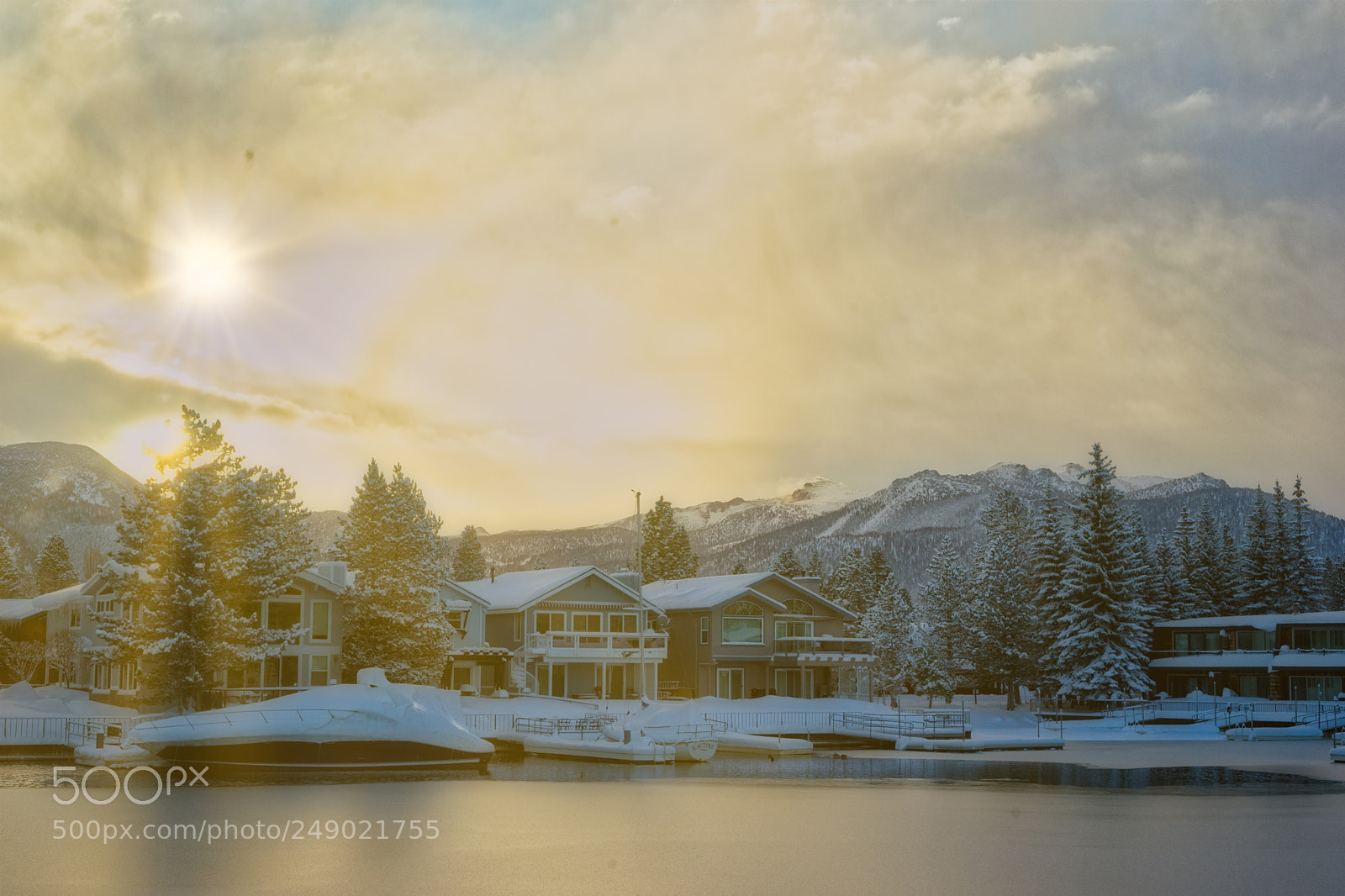 Sony a7 sample photo. Tahoe sunrise photography