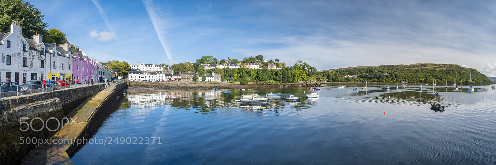 Olympus OM-D E-M1 Mark II sample photo. Hafen von portree, nationalpark photography