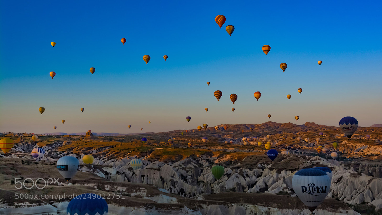 Nikon D5200 sample photo. Sunrise in cappadocia photography