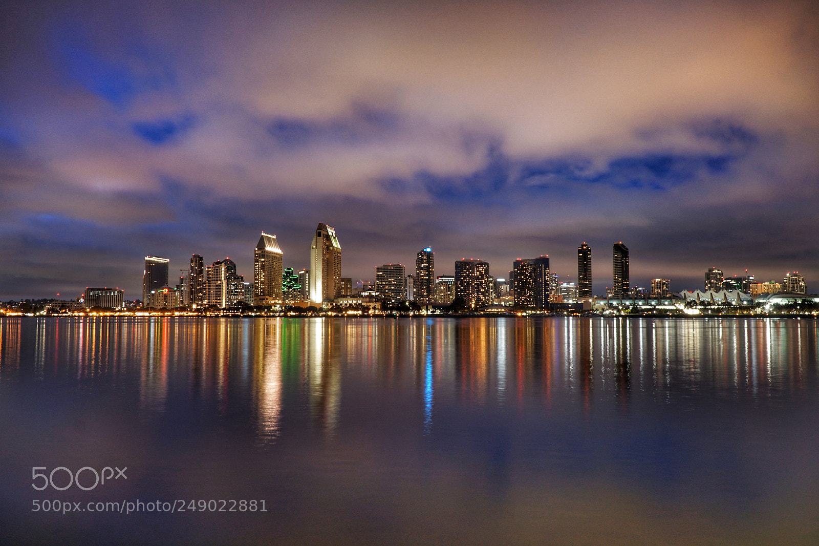 Sony a6300 sample photo. San diego skyline photography