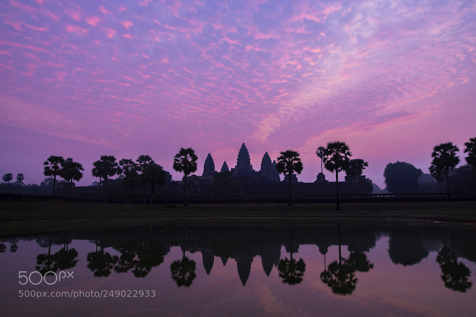 Nikon D610 sample photo. The morning of angkor photography