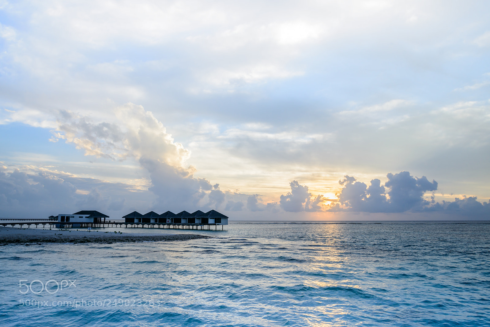 Nikon D800 sample photo. Morning in the maldives photography