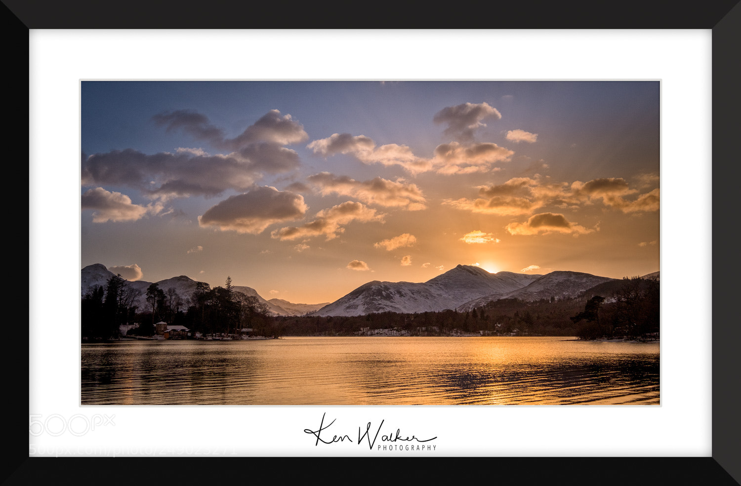 Fujifilm X-T2 sample photo. Catbells sunset photography