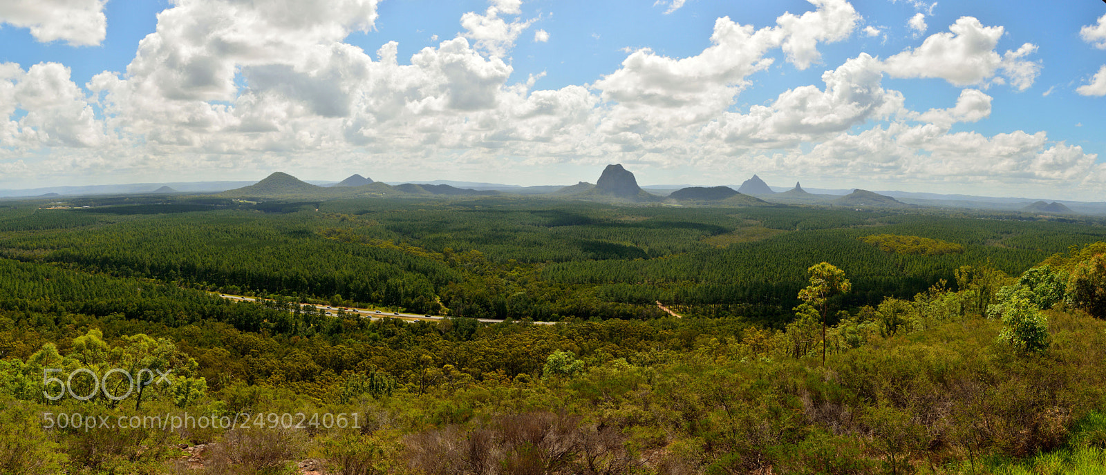 Nikon D7100 sample photo. Panoramic view of glass photography