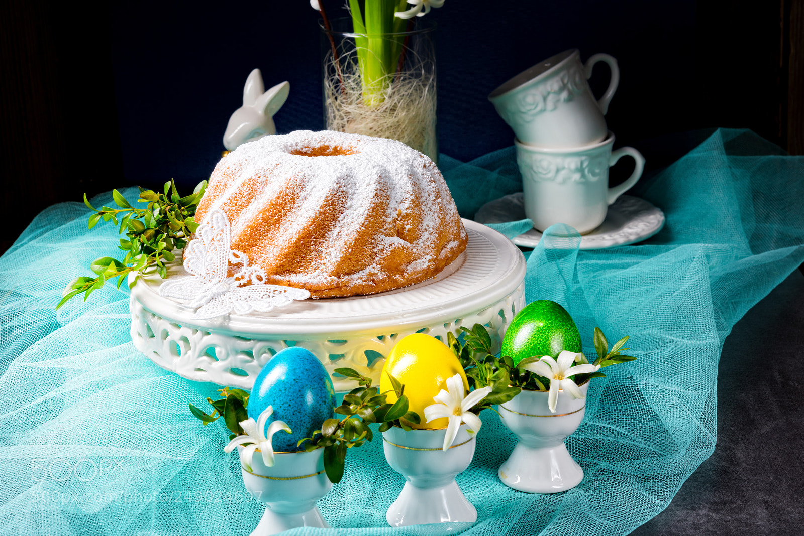 Nikon D810 sample photo. Polish easter cake photography