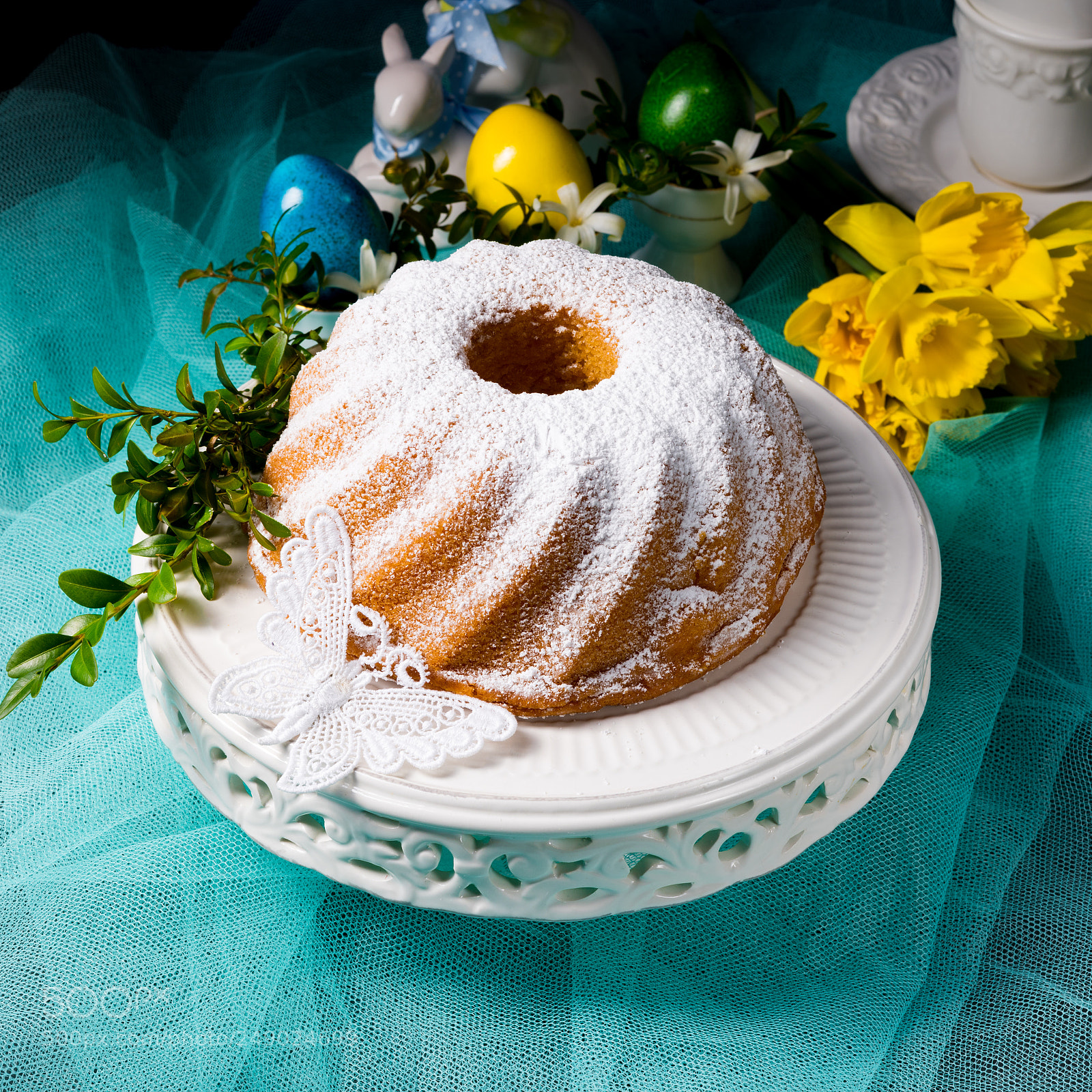 Nikon D810 sample photo. Polish easter cake photography