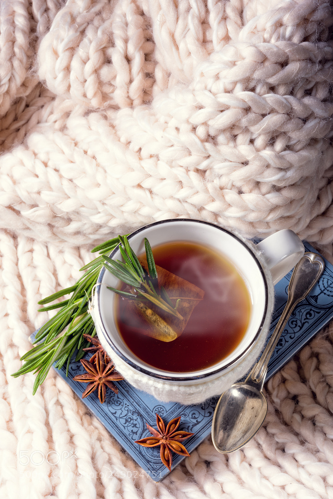 Nikon D810 sample photo. Herbal tea with rosemary photography