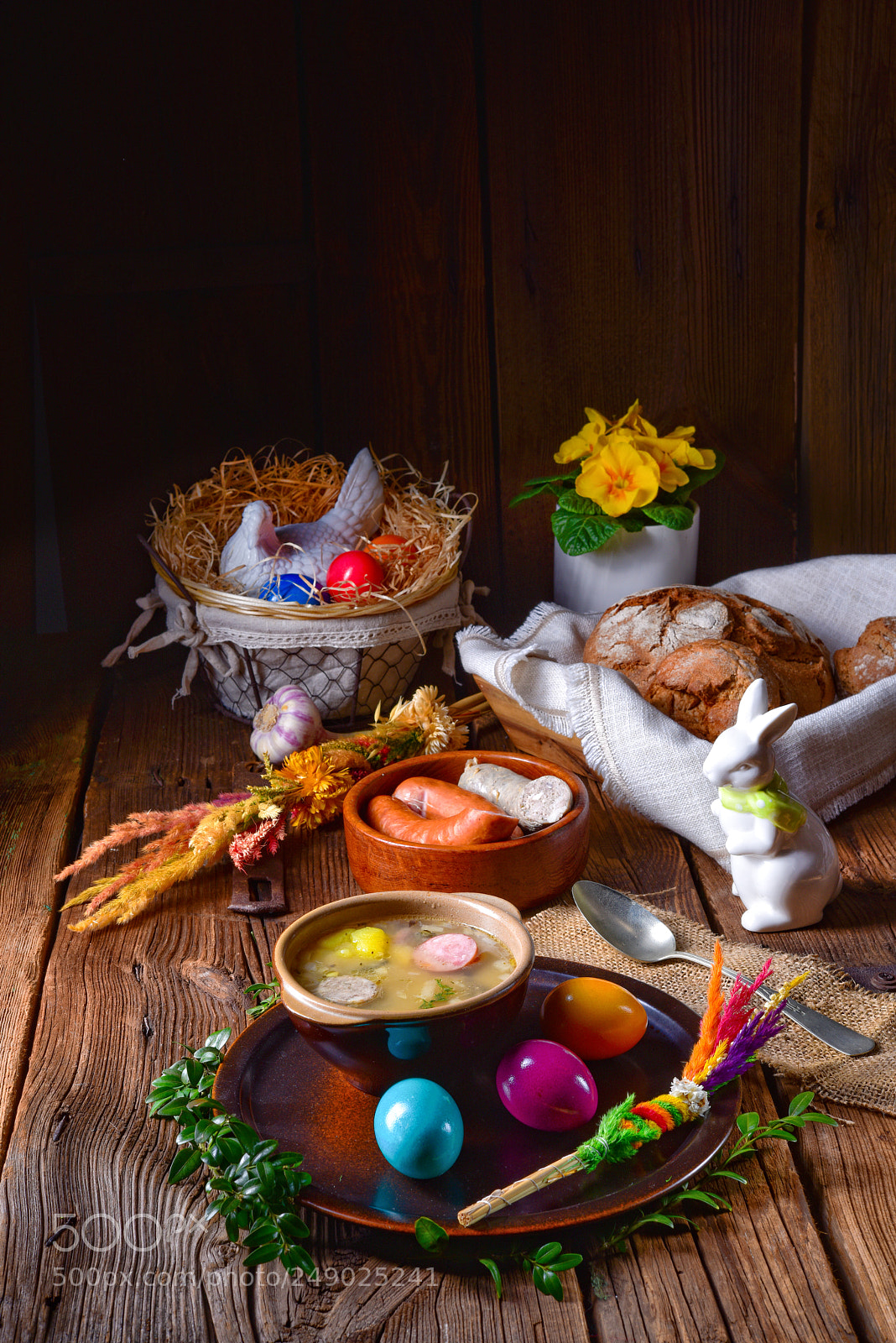 Nikon D810 sample photo. Easter decoration with polish photography