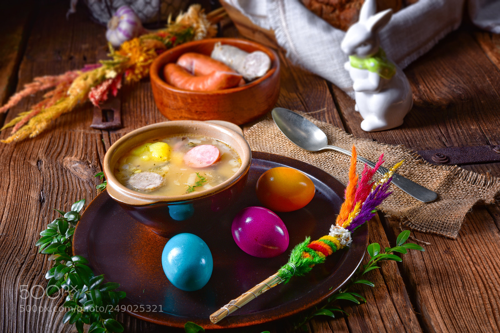 Nikon D810 sample photo. Easter decoration with polish photography