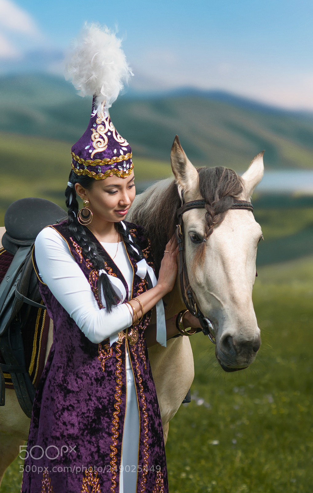 Nikon D90 sample photo. Kazakh girl photography