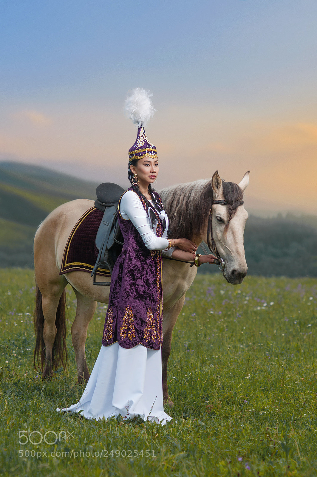 Nikon D90 sample photo. Kazakh girl photography