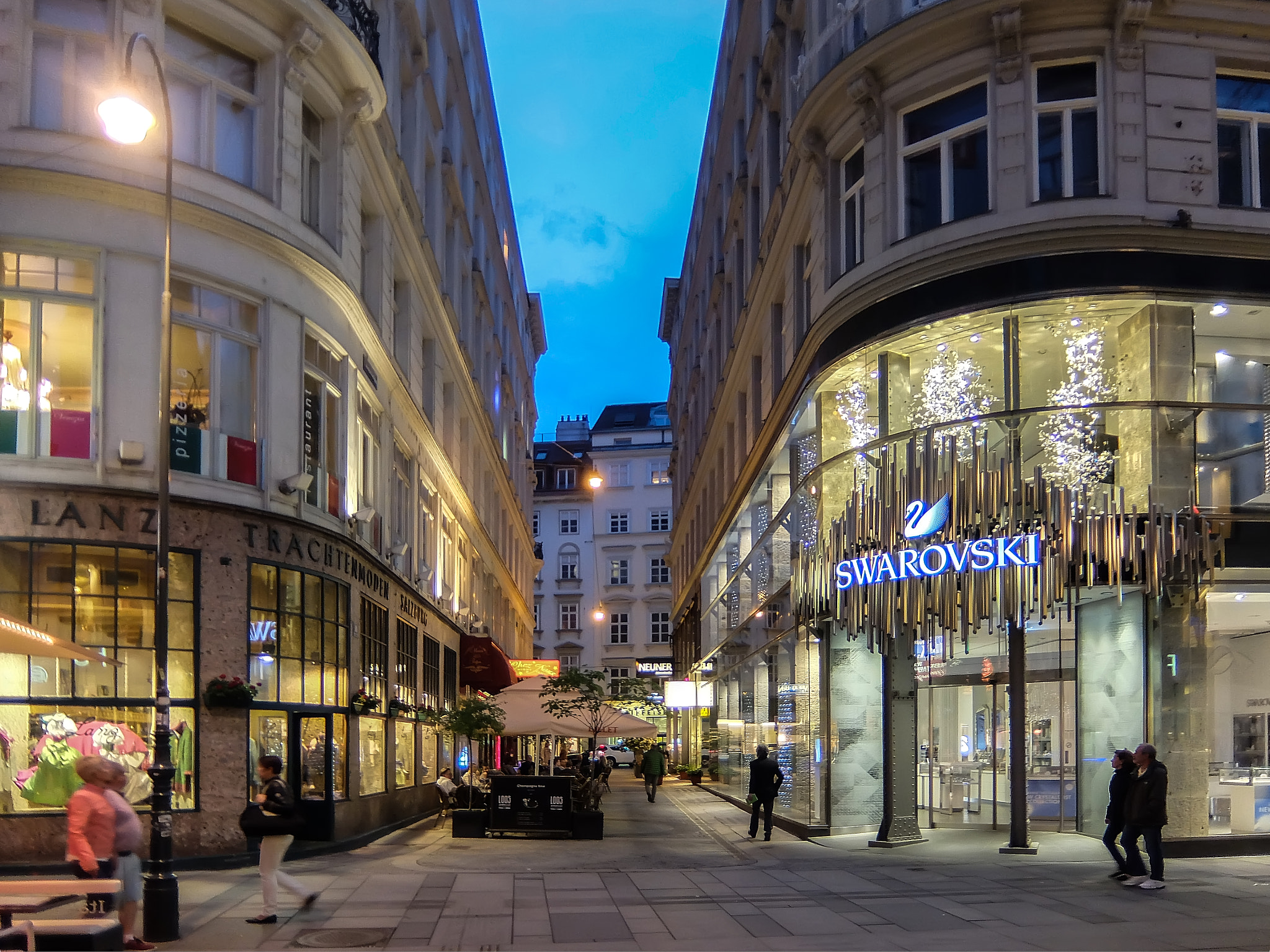 Fujifilm XQ1 sample photo. A street of vienna. austria. photography