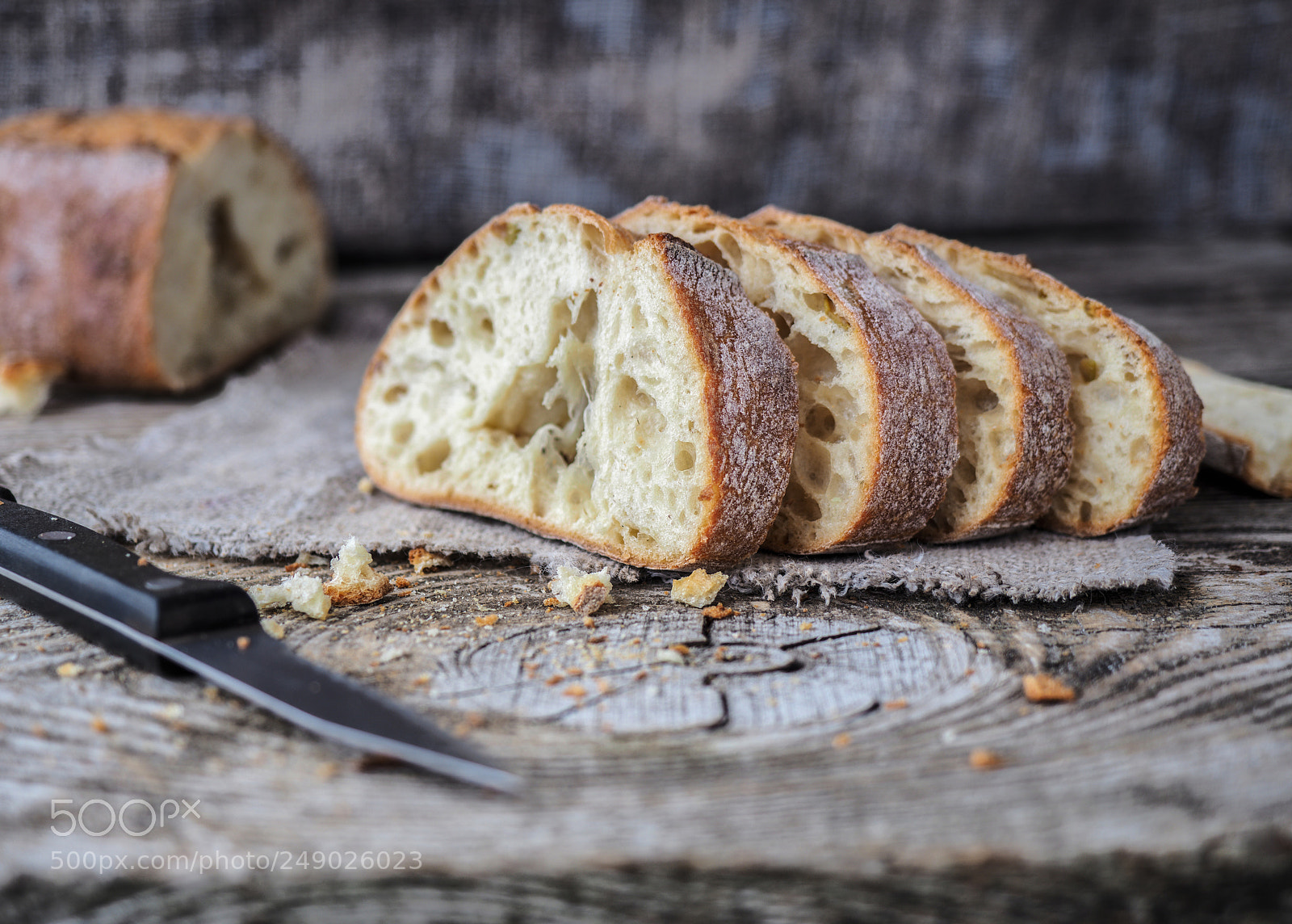Olympus OM-D E-M1 Mark II sample photo. Ciabatta with olives on photography