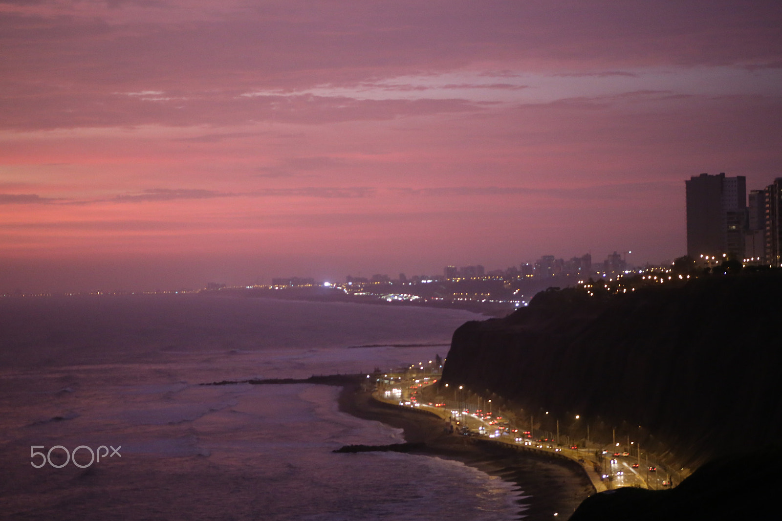 Canon EF 75-300mm f/4-5.6 sample photo. Sunrise in lima photography