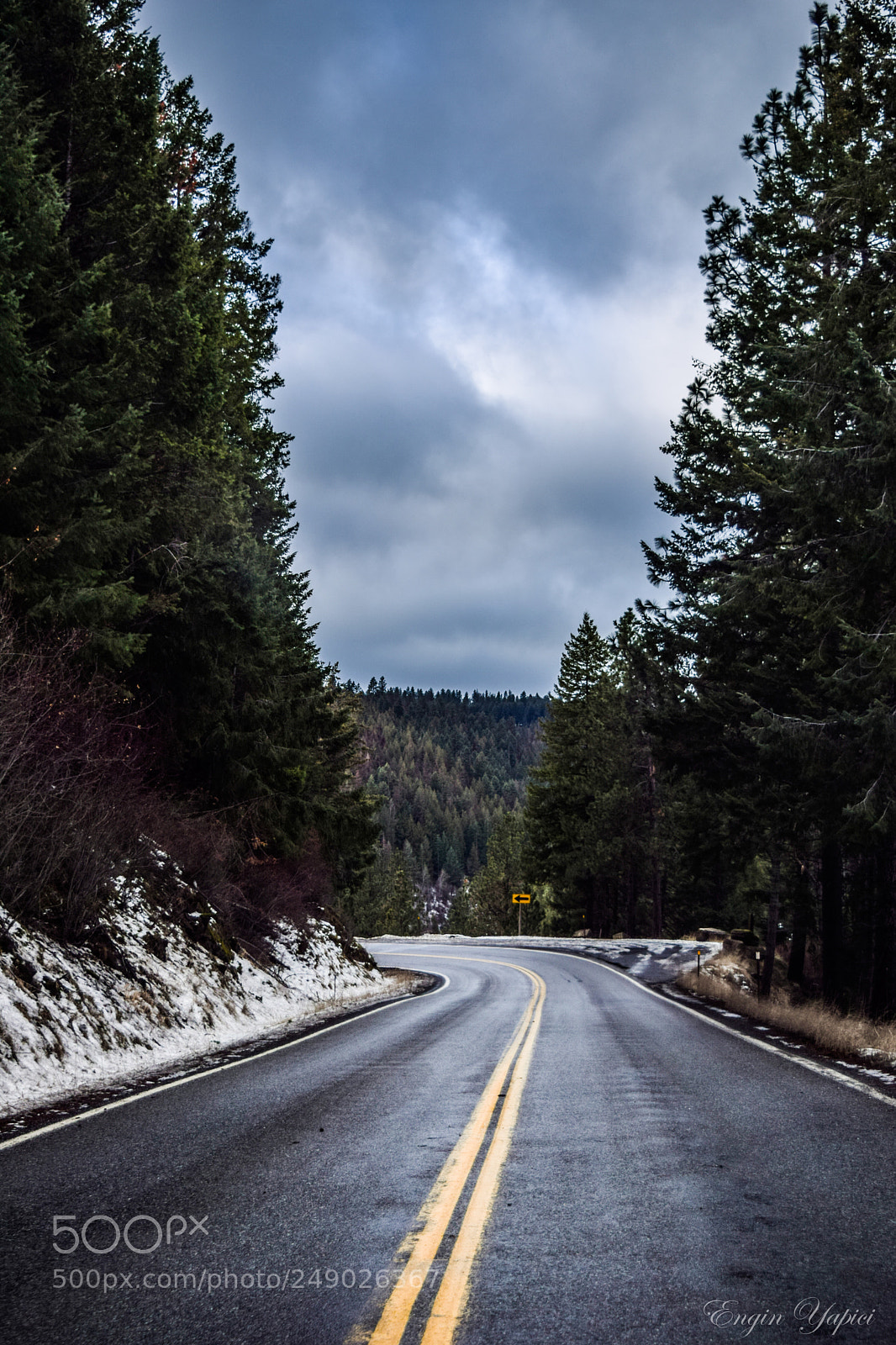 Nikon D3300 sample photo. Country road photography