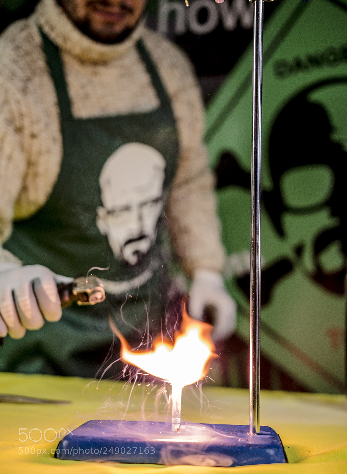 Nikon D7000 sample photo. Burning of cigarette soaked photography