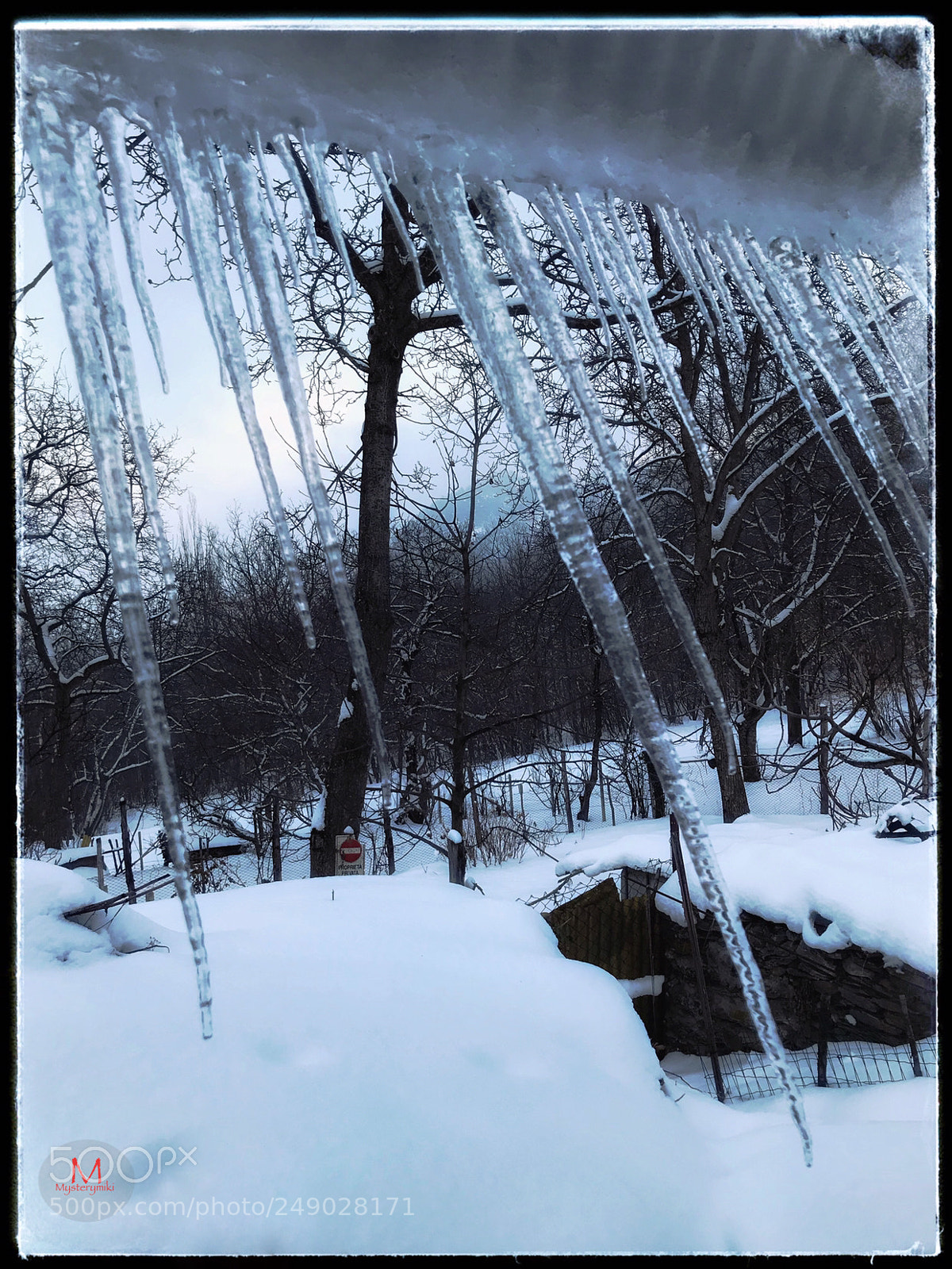Apple iPhone 7 Plus sample photo. Winter glass in meana photography