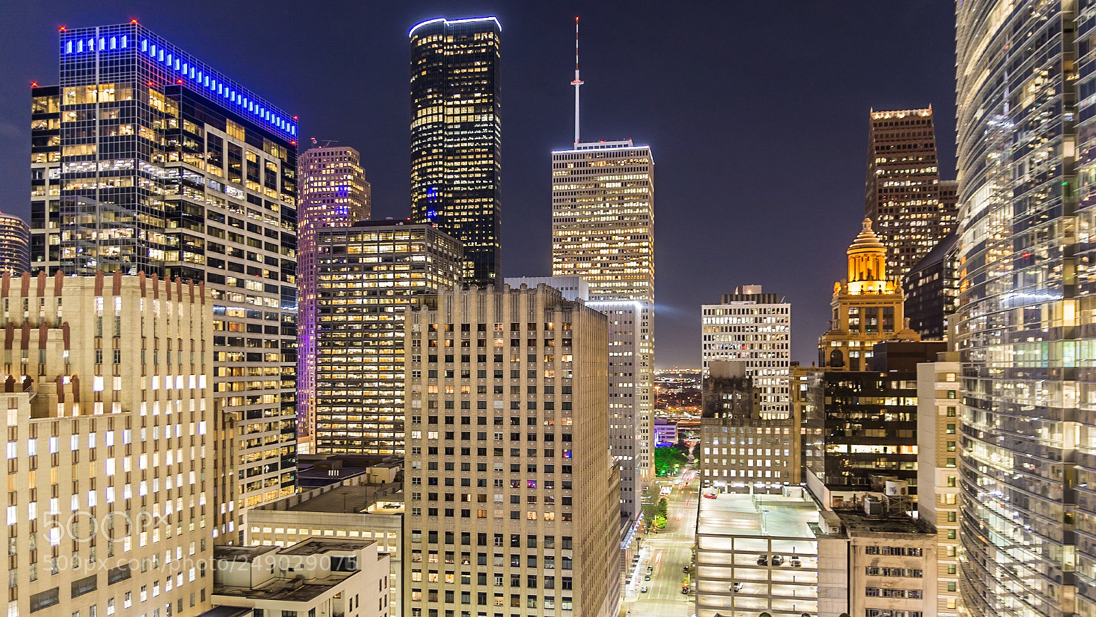 Nikon D7100 sample photo. Houston, texas skyline photography