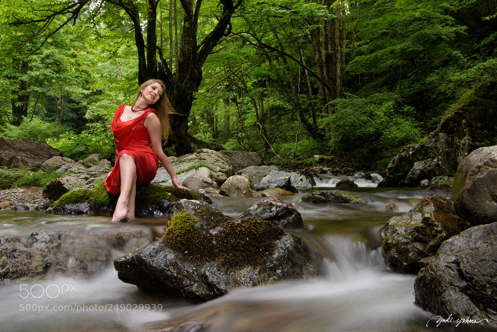 Nikon D810 sample photo. Stream photography