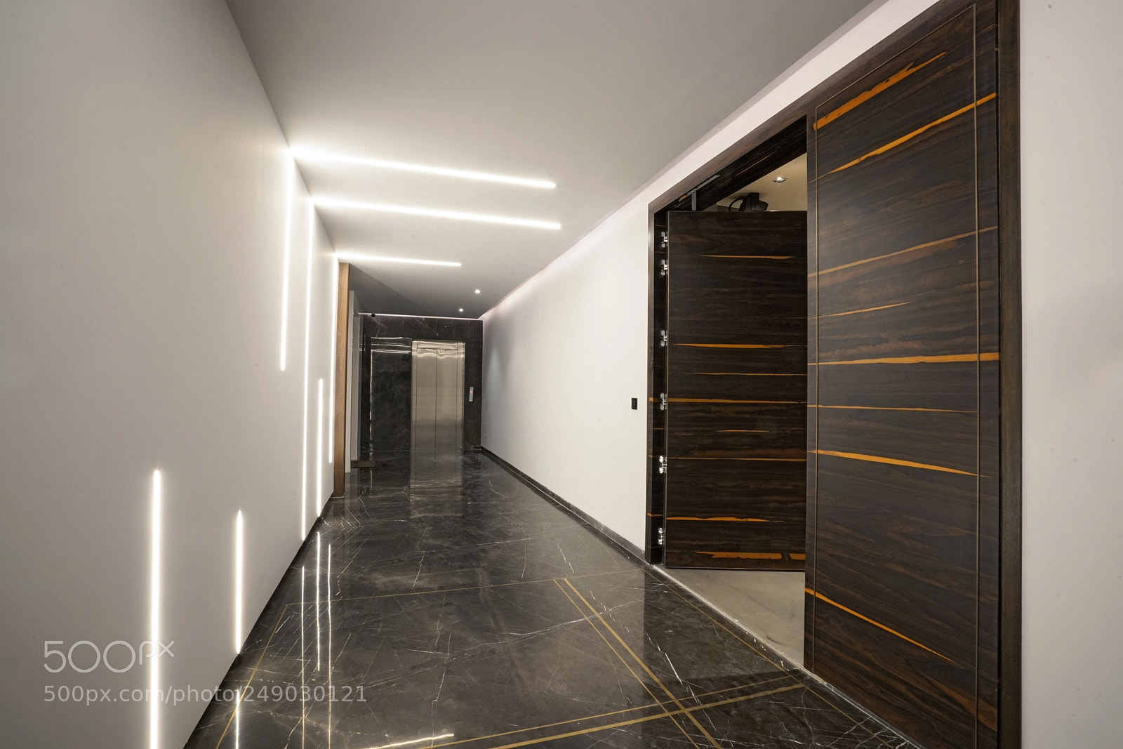 Sony a7R II sample photo. Well desinged floor lobby photography