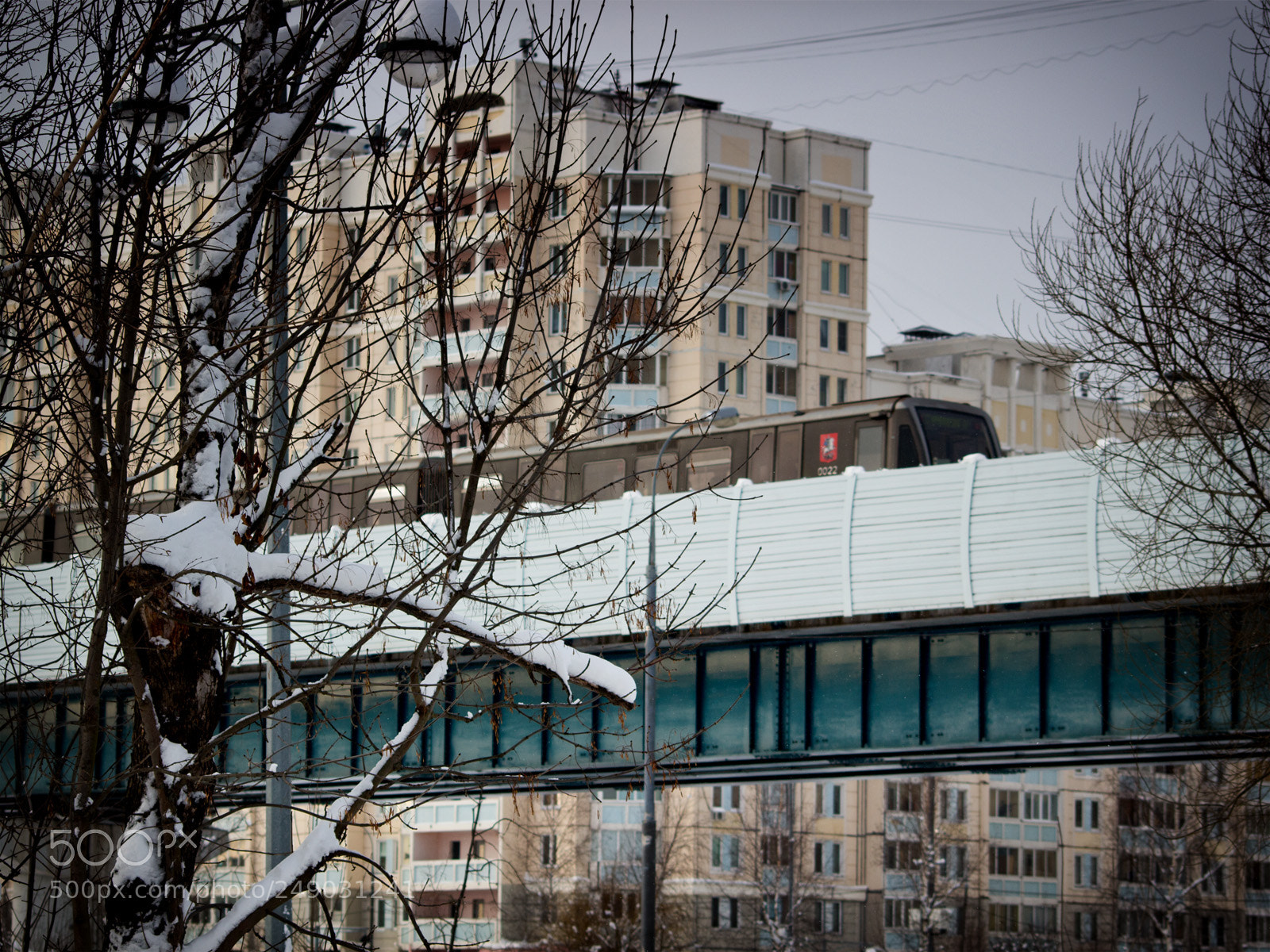 Canon EOS 100D (EOS Rebel SL1 / EOS Kiss X7) sample photo. Winter in south butovo photography