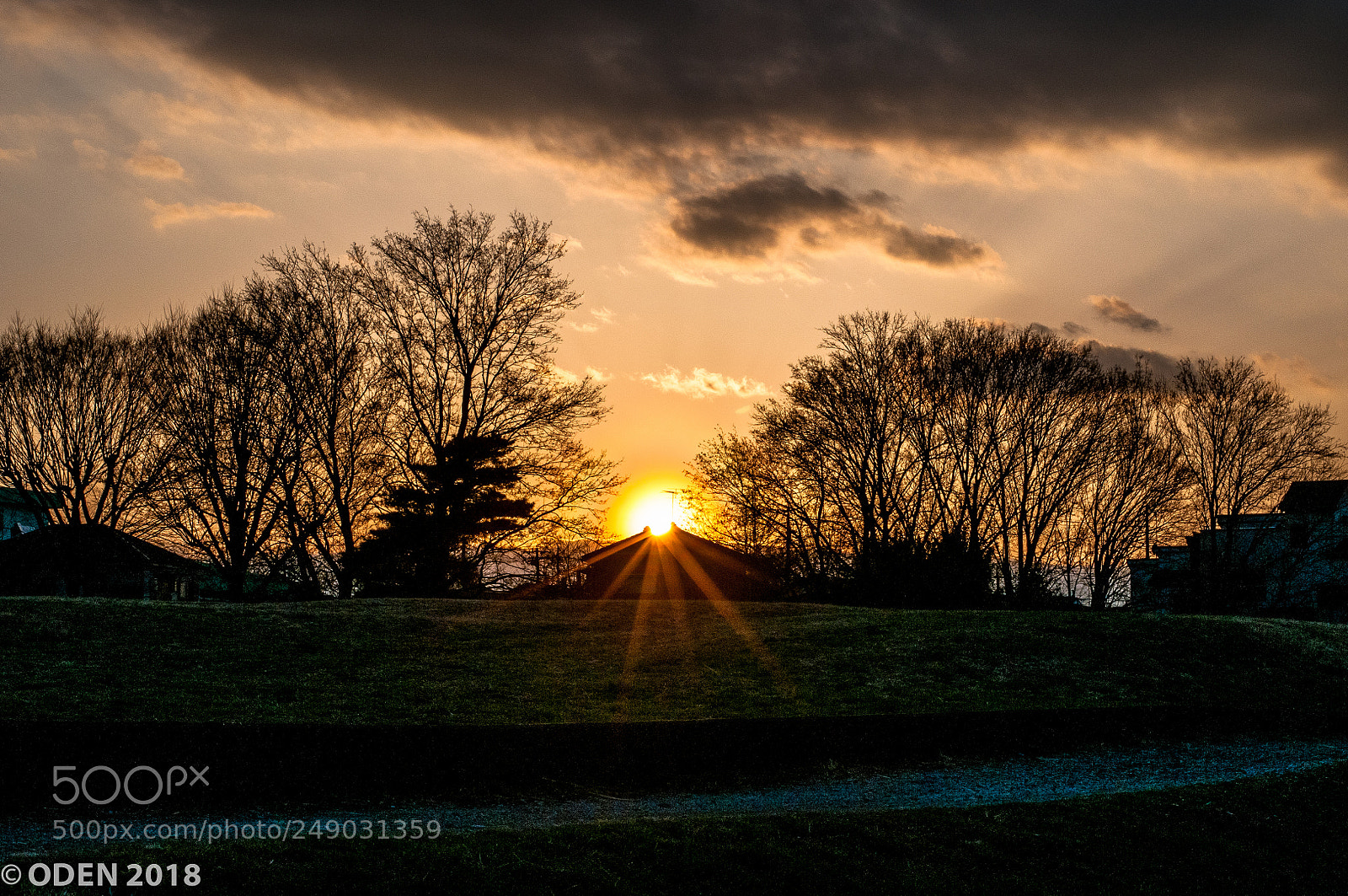 Nikon D300 sample photo. Sunset photography