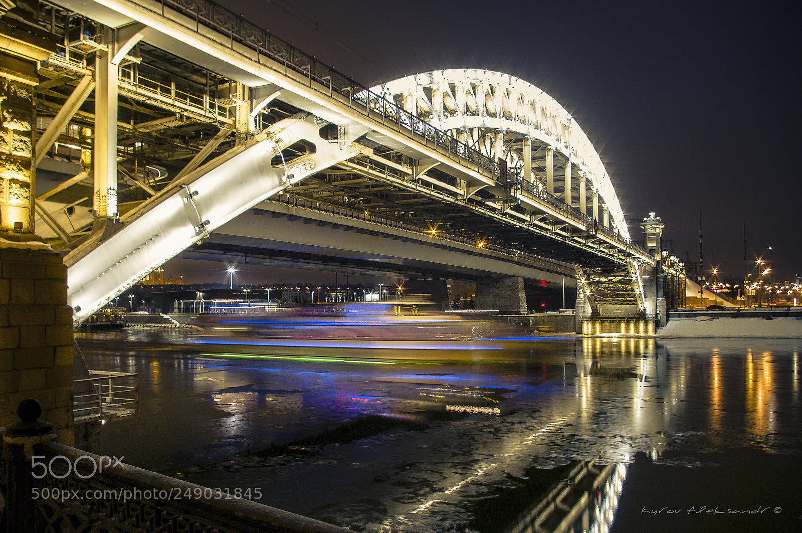 Pentax K20D sample photo. Berezhkovsky bridge. photography