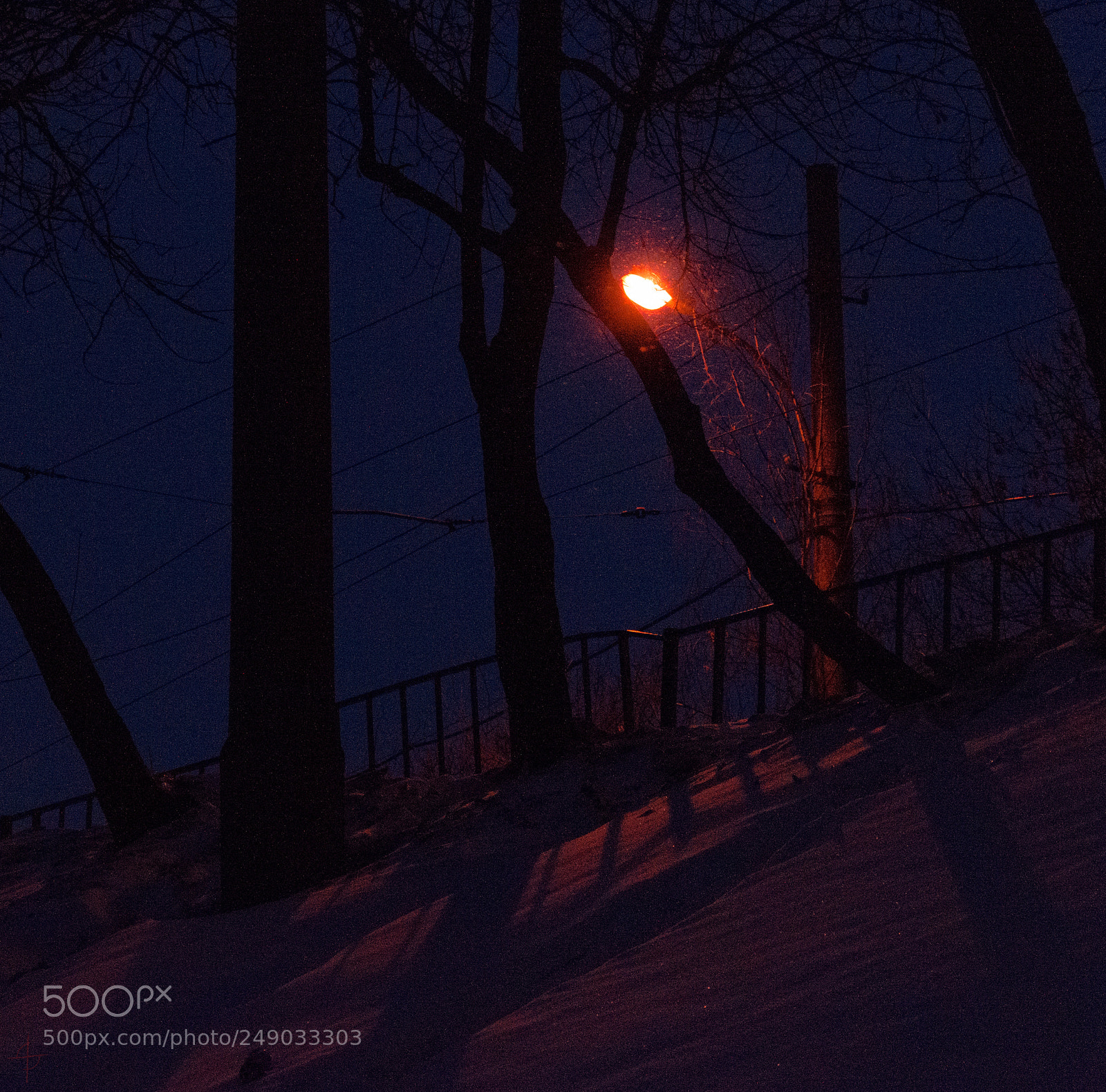 Nikon D3200 sample photo. Red night photography