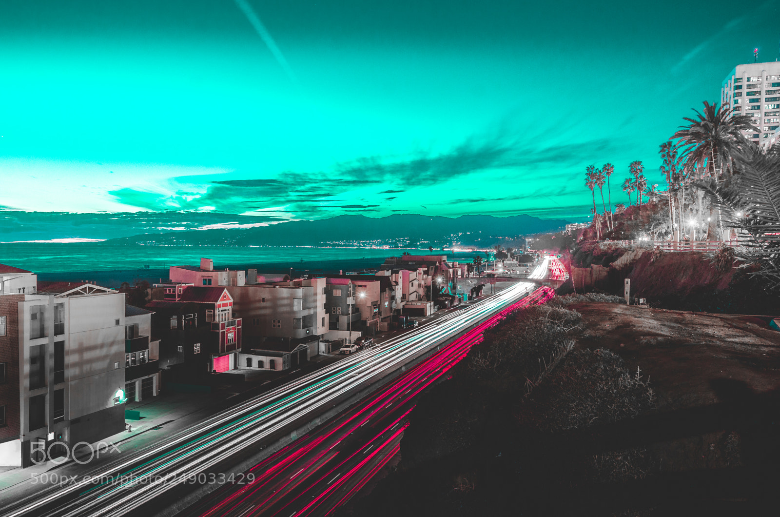 Nikon D7000 sample photo. Cyberpunk santa monica photography
