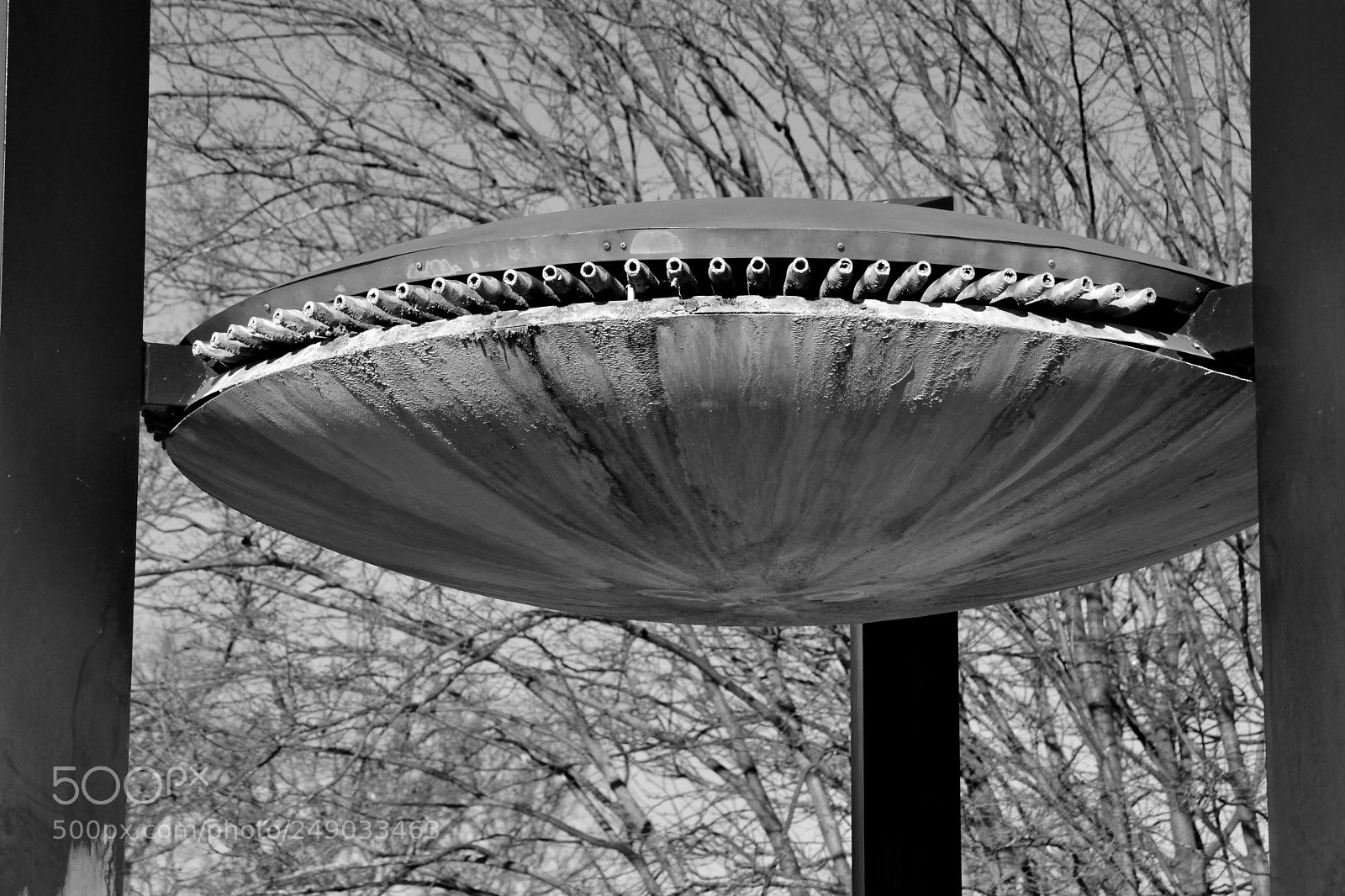 Nikon D3100 sample photo. Concrete fountain photography