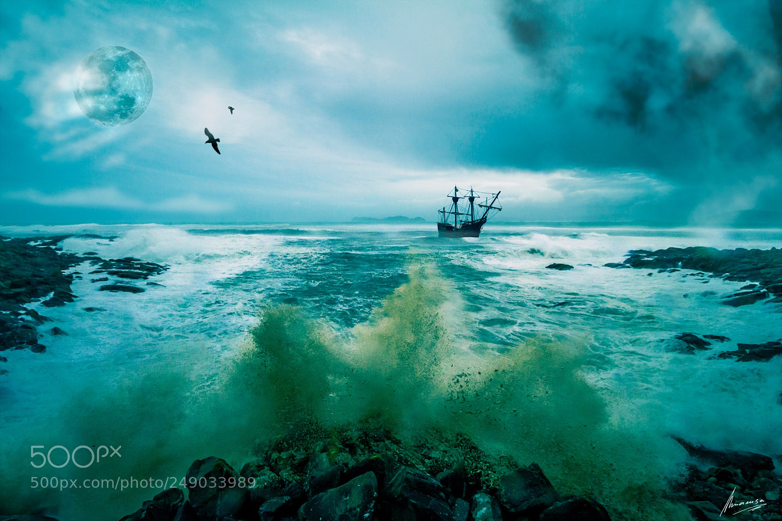 Canon EOS 7D sample photo. Barco y mar photography