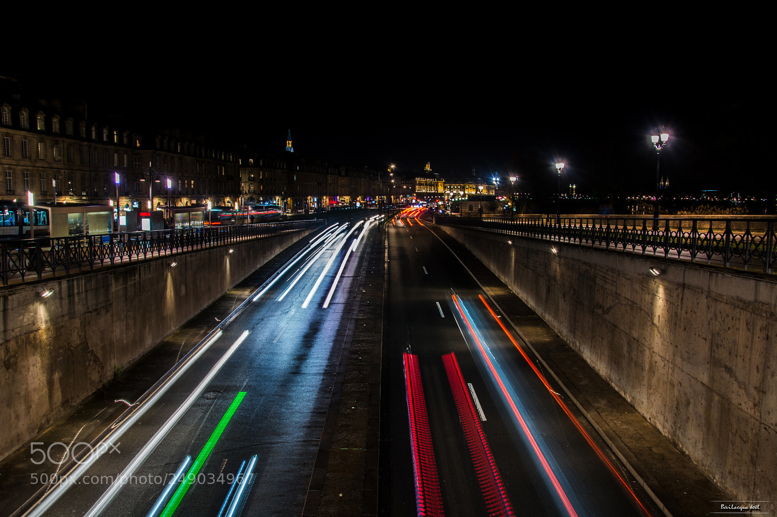 Nikon D5200 sample photo. Bordeaux night photography