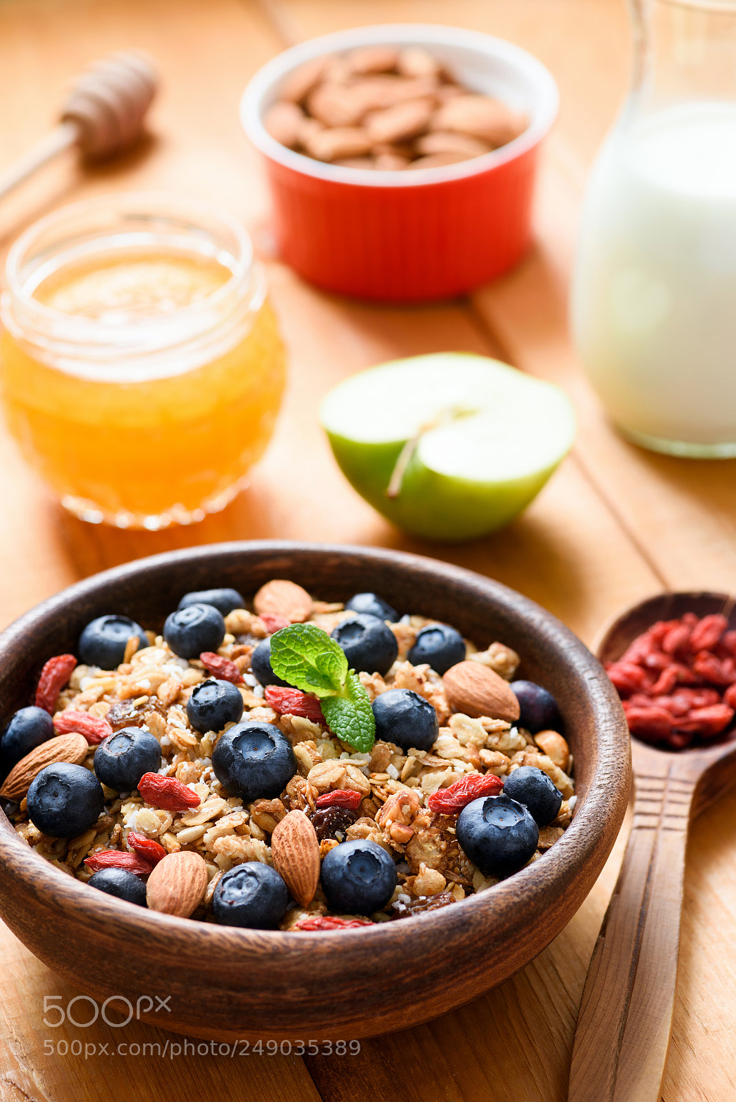 Nikon D810 sample photo. Muesli or granola in photography
