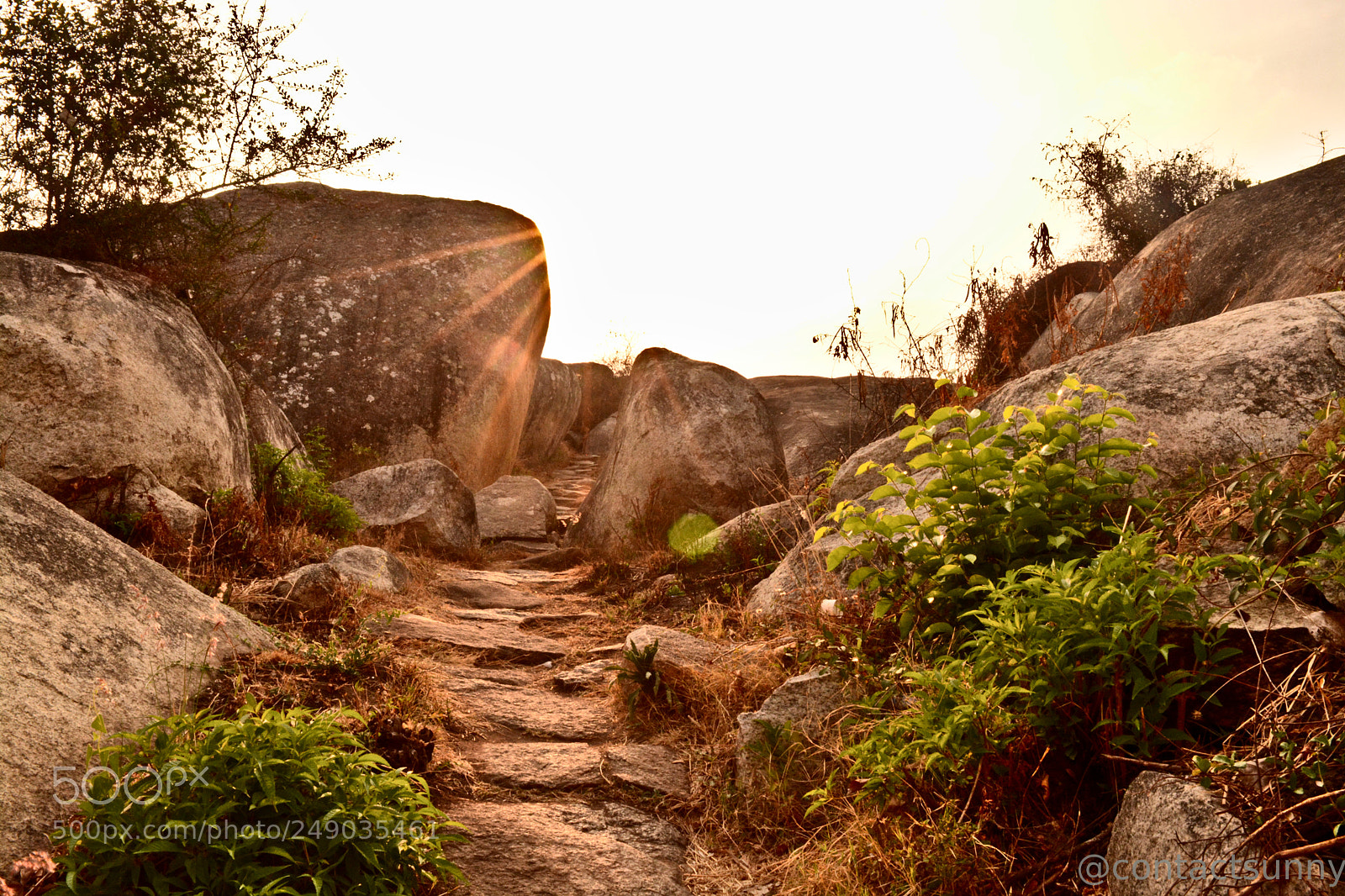 Nikon D5200 sample photo. A hilltop in karnataka photography