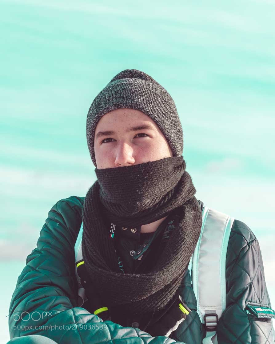 Nikon D7200 sample photo. Skating in the cold photography