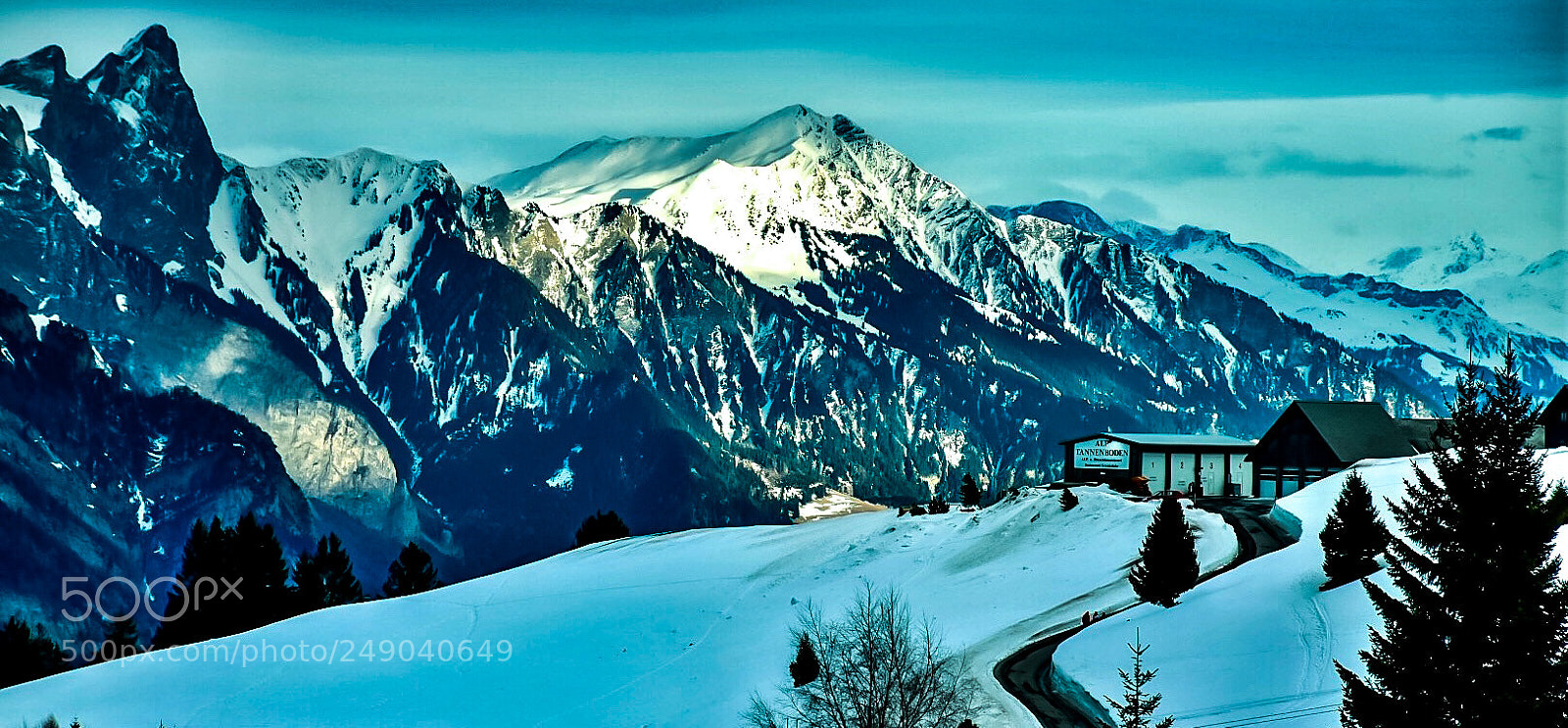 Nikon D7200 sample photo. Appenzell alps in full photography