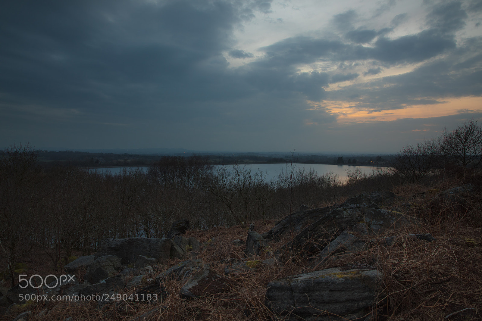 Canon EOS 5D Mark IV sample photo. Anglezarke - winter sunset photography