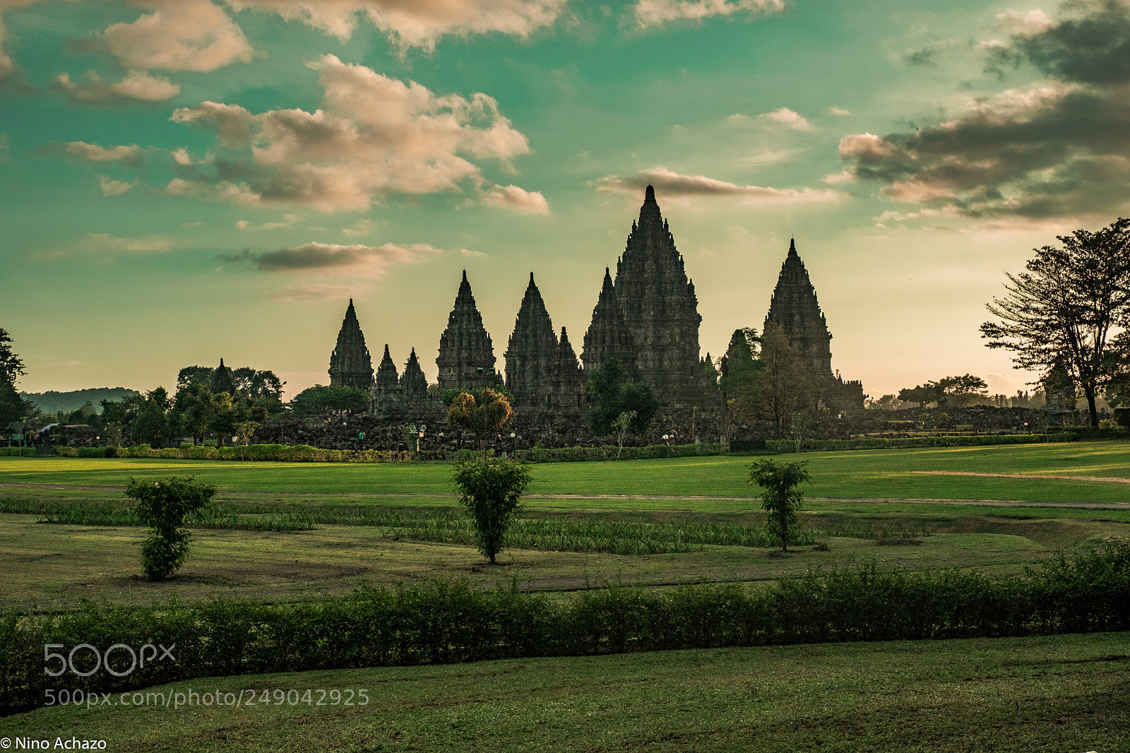 Fujifilm X-T2 sample photo. Prambanan sunset photography