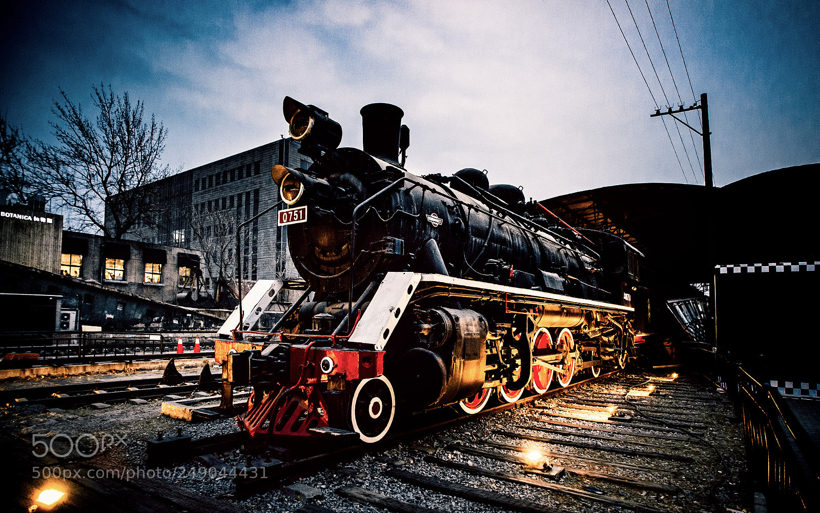Nikon Df sample photo. Locomotive photography