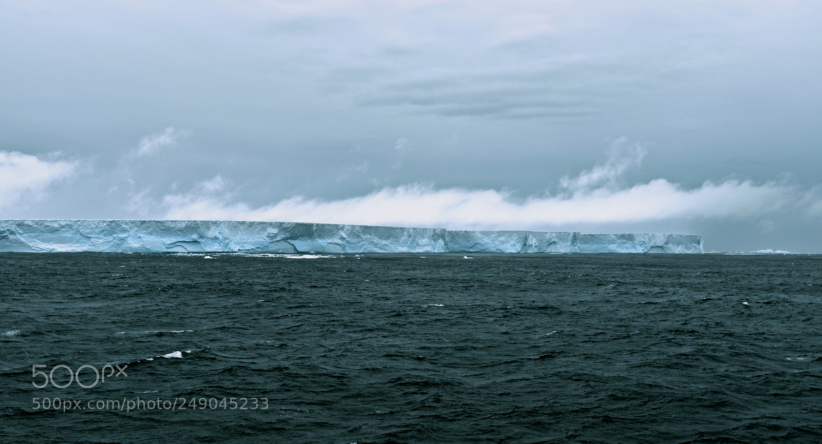 Nikon D610 sample photo. Tabular iceberg drifting north photography