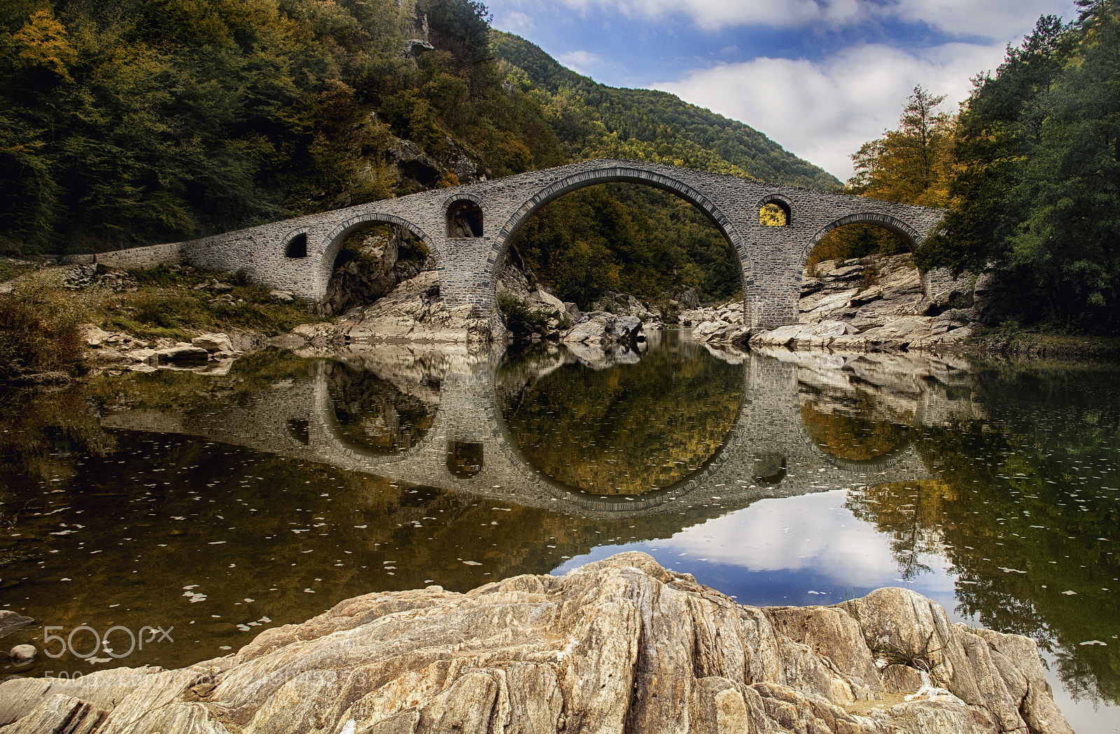 Pentax K-5 sample photo. Devilish bridge photography
