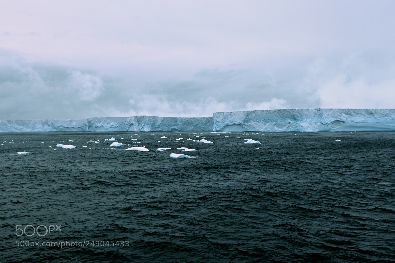 Nikon D610 sample photo. Tabular iceberg drifting north photography