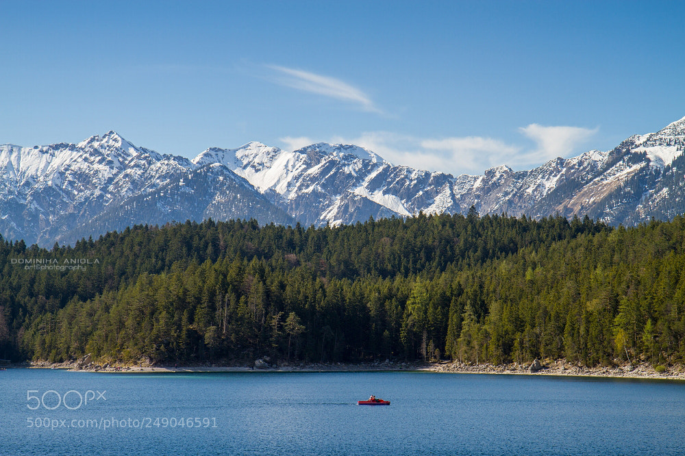 Canon EOS 7D sample photo. Eibsee lake photography