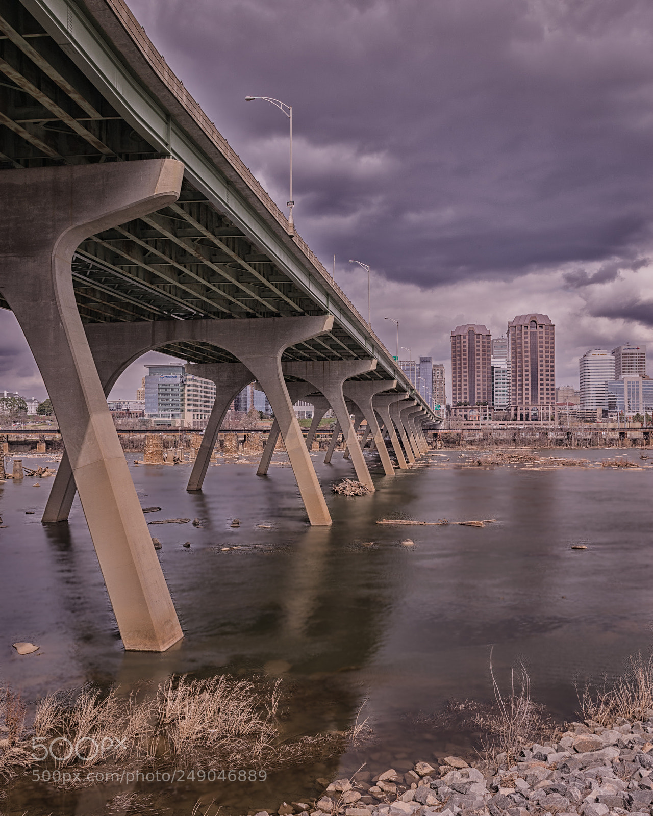 Nikon D5300 sample photo. Richmond, va from floodwall photography