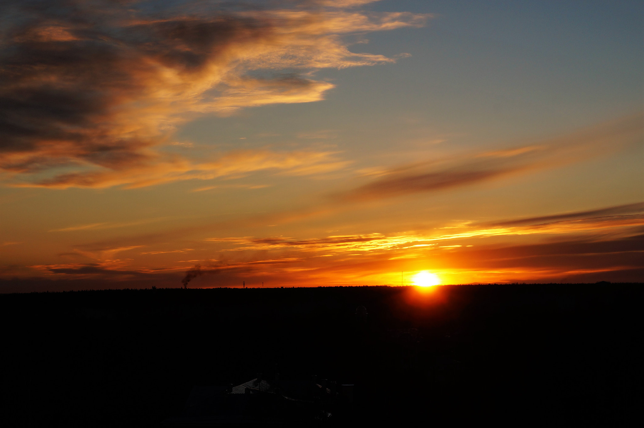 Sony DT 18-135mm F3.5-5.6 SAM sample photo. Sunset photography