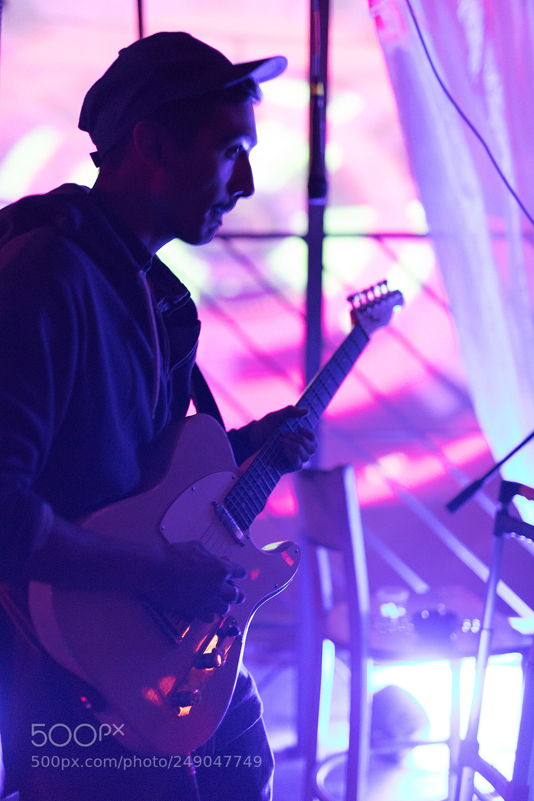 Canon EOS 5D Mark IV sample photo. Lead guitar in band photography