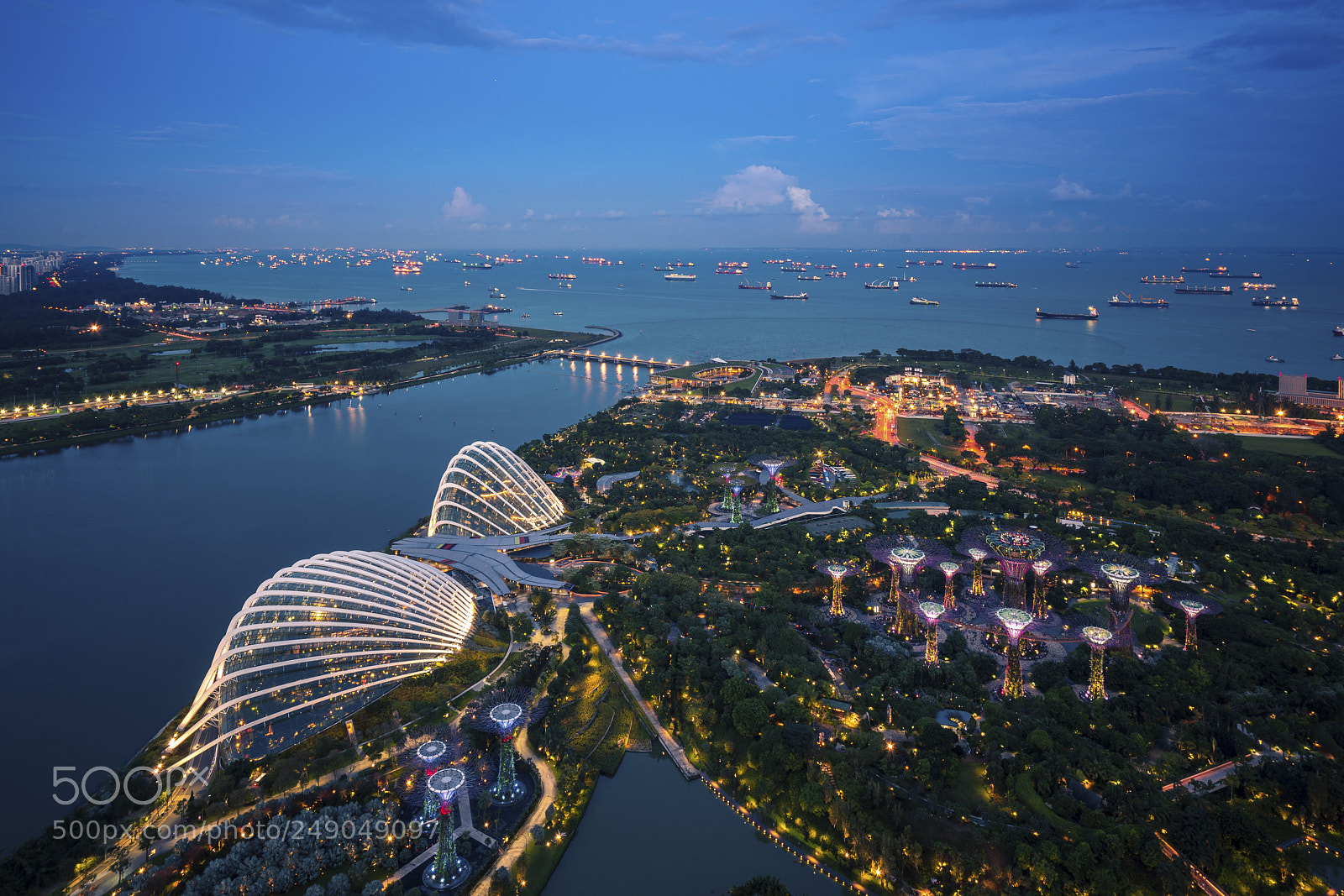 Sony a7R II sample photo. Singapore bay and harbor photography